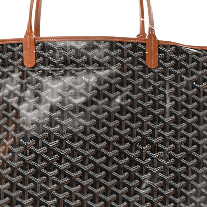 Goyard Goyardine Saint Louis GM Black Gold 9 of 11