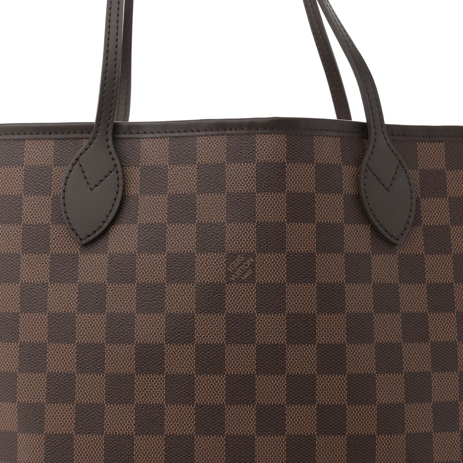 Louis Vuitton Damier Ebene Neo Neverfull MM Rose Ballerine 8 of 10