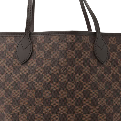 Louis Vuitton Damier Ebene Neo Neverfull MM Rose Ballerine 8 of 10