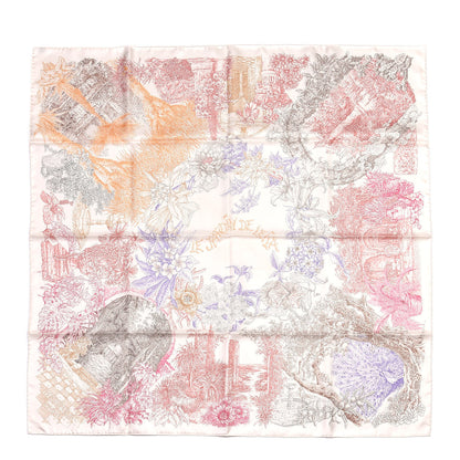 Hermes Silk Le Jardin de Leila Scarf 90 1 of 4