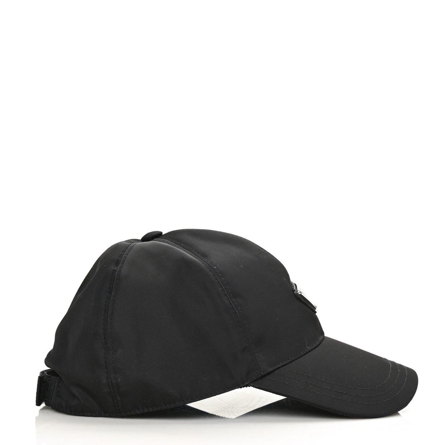 Tessuto Nylon Logo Baseball Cap M Black