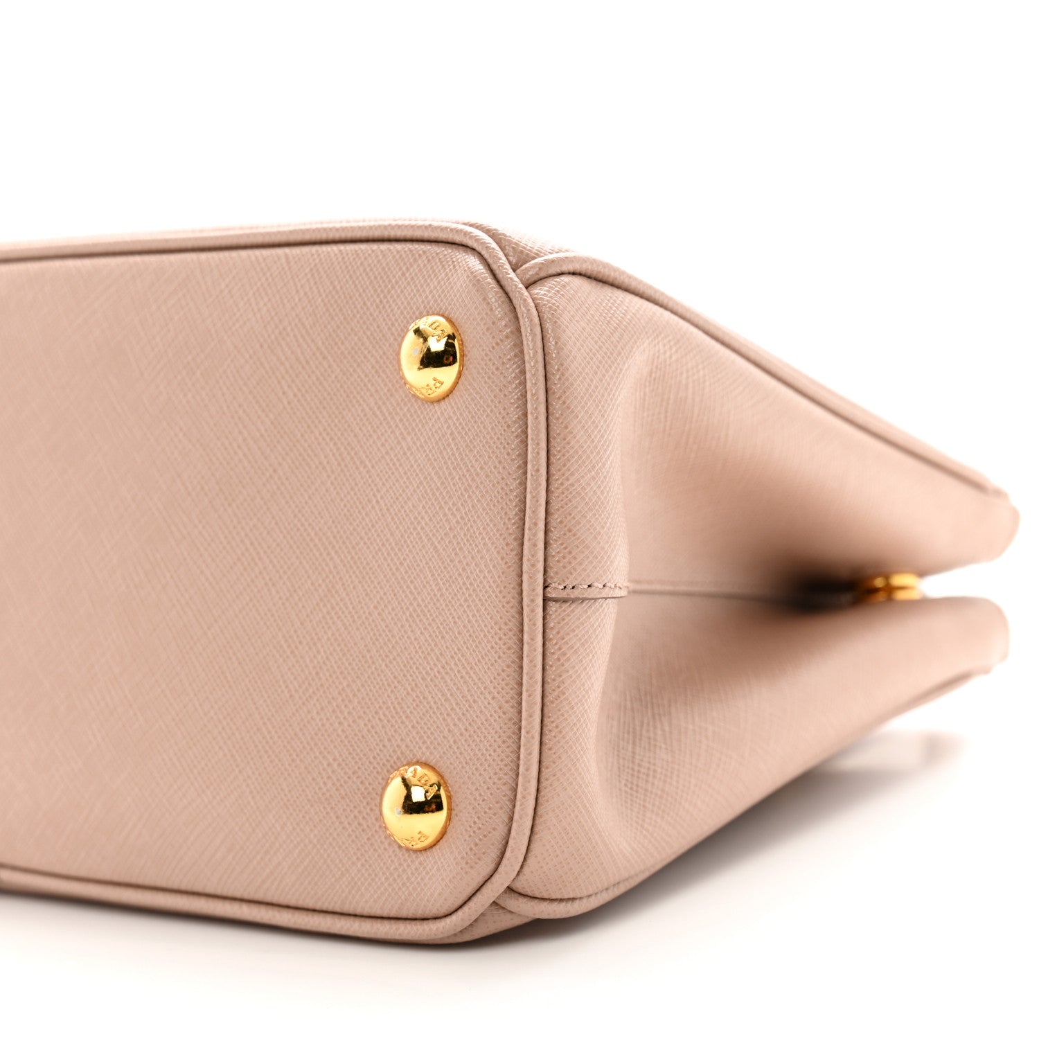 Prada Saffiano Lux Mini Galleria Double Zip Tote Cipria 9 of 10