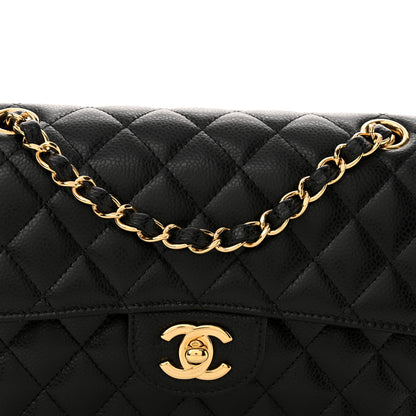 Chanel Caviar Quilted Small Double Flap Black 8 of 11