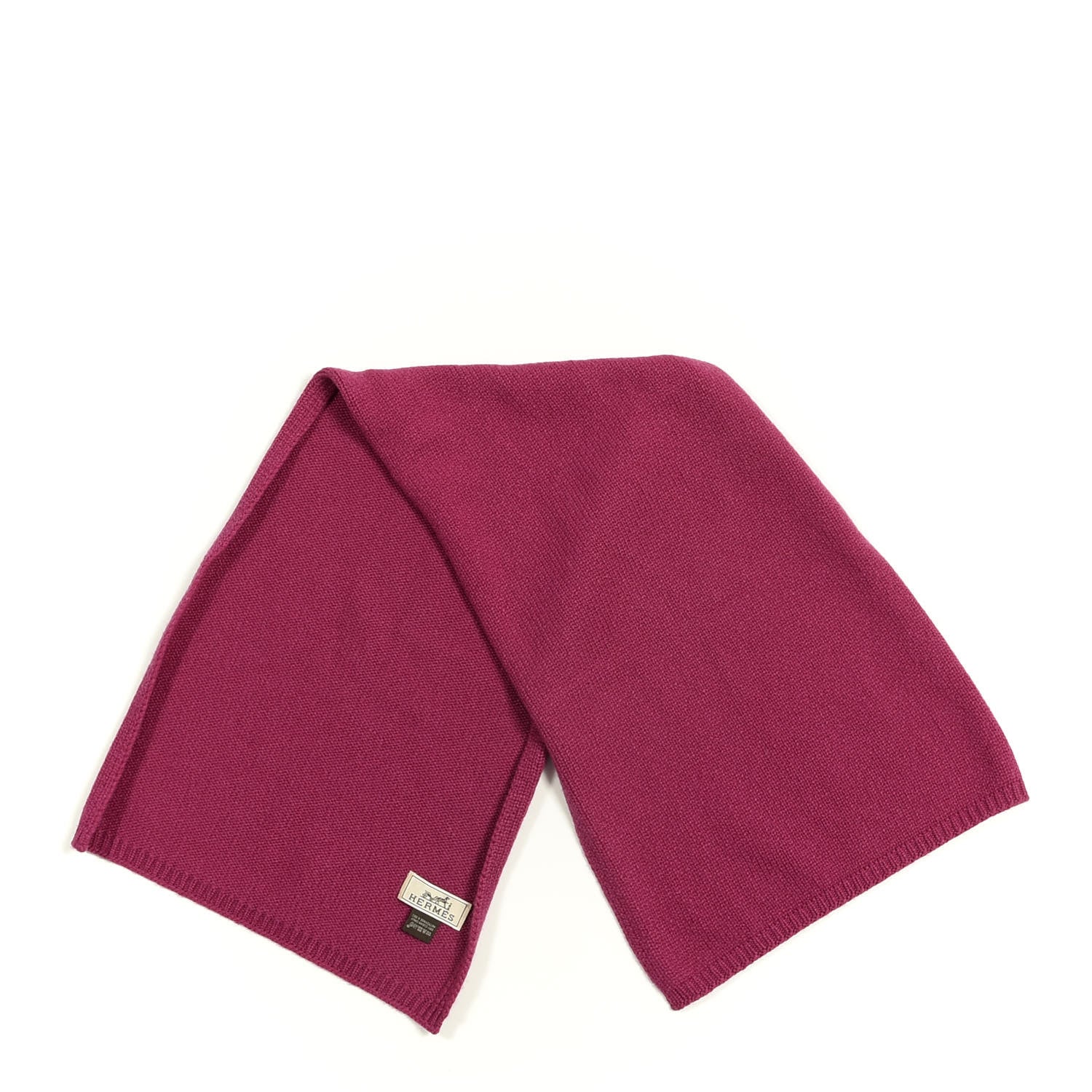 Hermes Cashmere Scarf Fuchsia 2 of 3