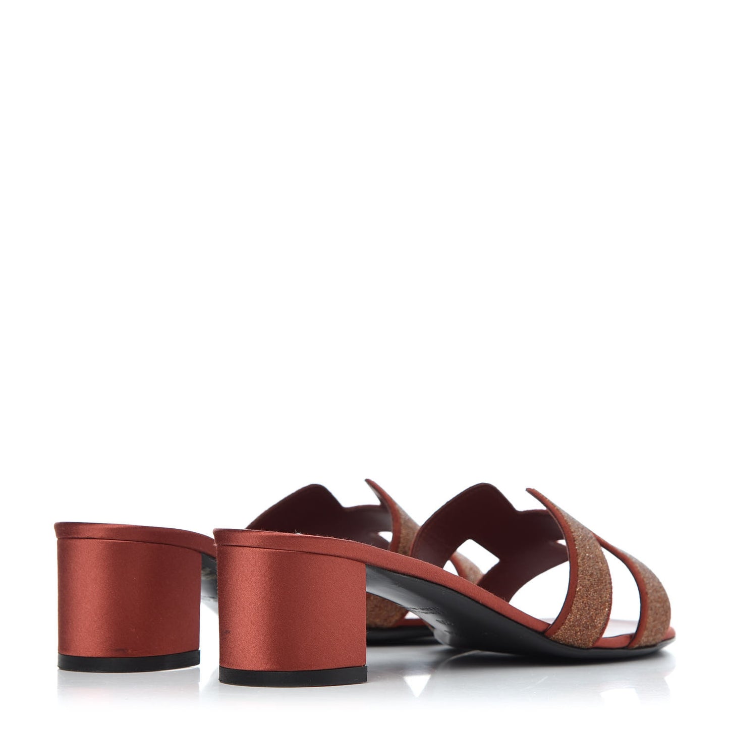 Suede Goatskin Crystal Powder Oasis Sandals 39 Rouge Tomette
