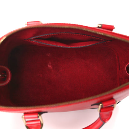Louis Vuitton Epi Alma PM Castillan Red 5 of 9
