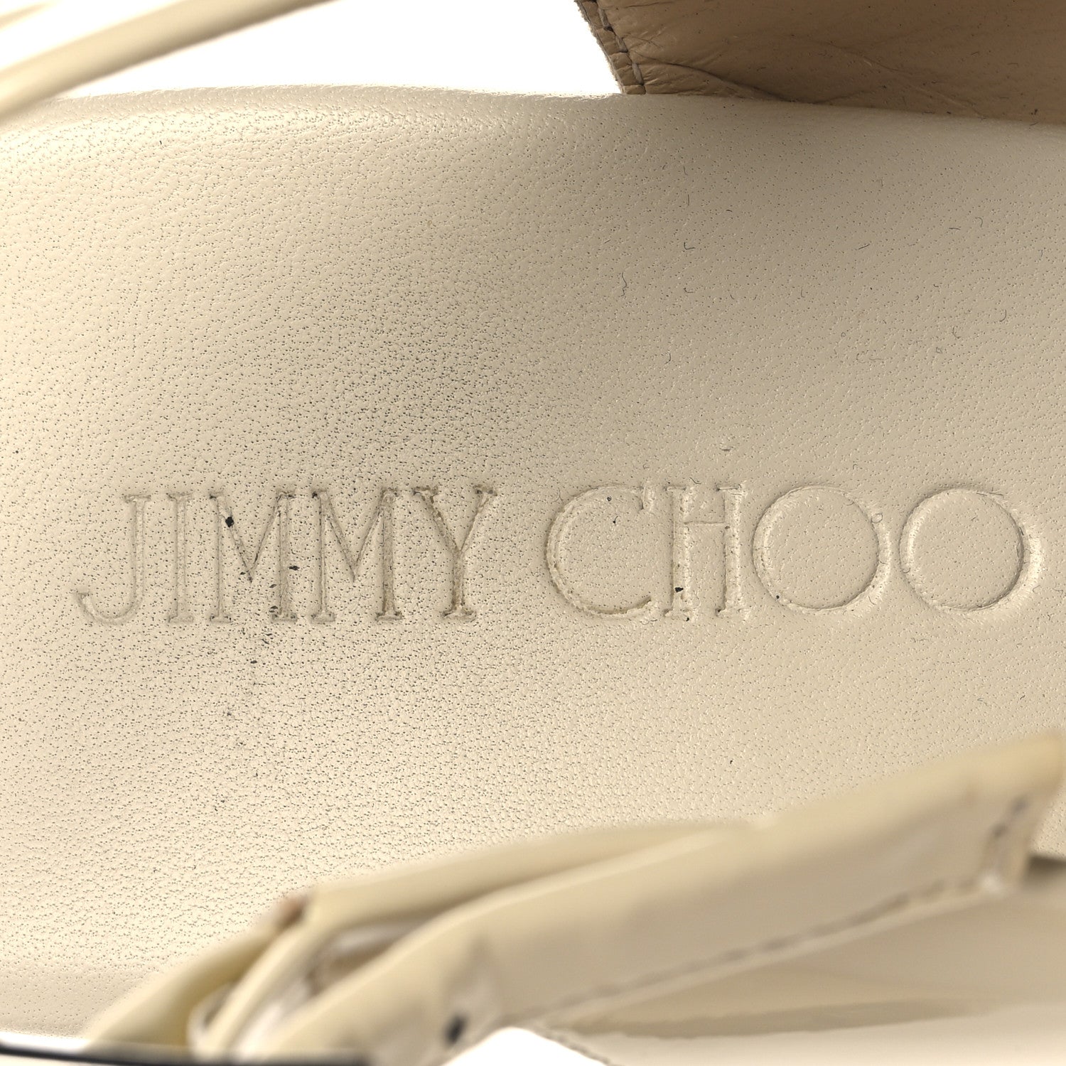 Jimmy Choo Patent Cork Prova Wedge Sandals 41 Latte 8 of 12