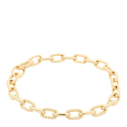 David Yurman 18K Yellow Gold 6mm Madison Classic Chain Bracelet 1 of 3