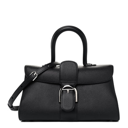 Delvaux Calfskin Mini Brillant East West Satchel Black 1 of 8