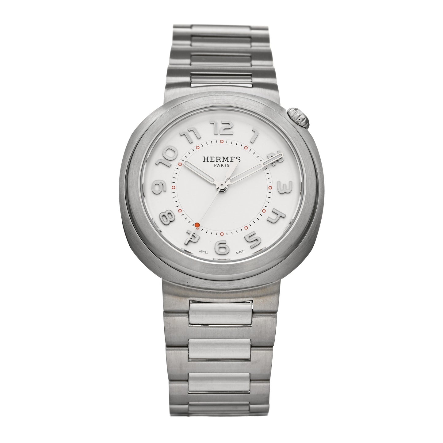 Stainless Steel 36mm Cut Automatic Watch