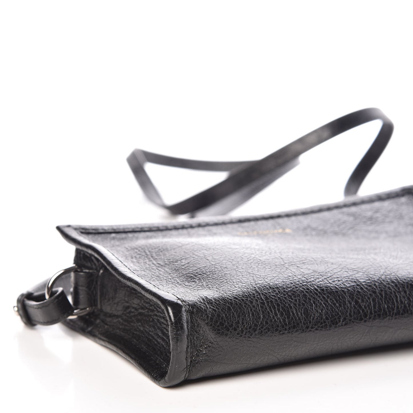 Agneau Bazar Pochette Crossbody Black