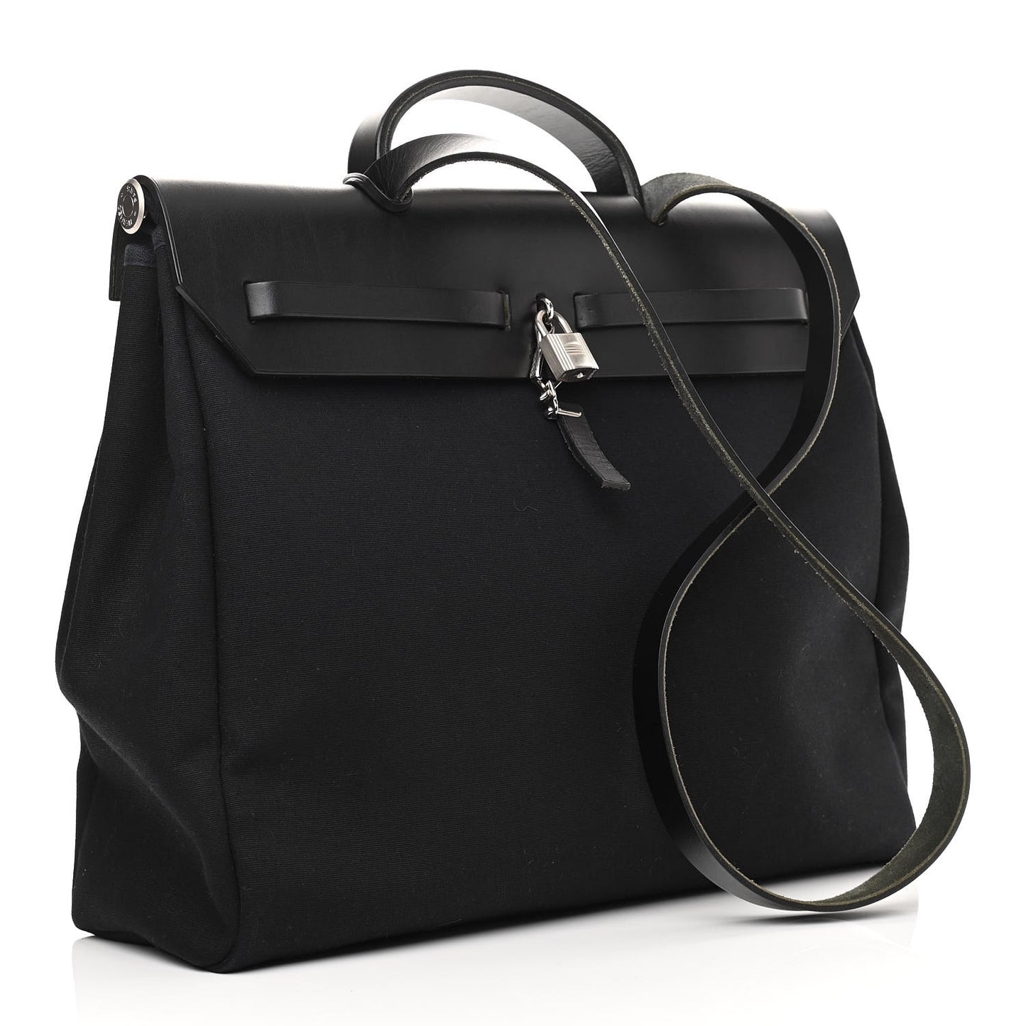 Toile Officier Vache Calfskin Herbag 39 GM Black