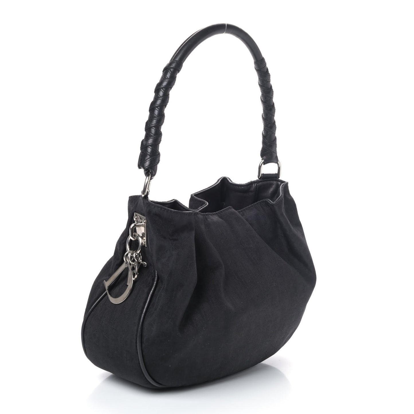 Nylon Monogram Lovely Hobo Black