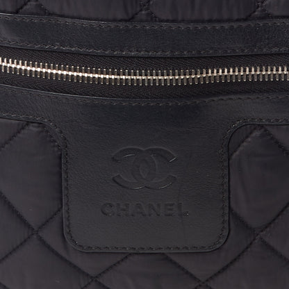 Chanel Nylon Quilted Coco Cocoon Backpack Black 7 of 9