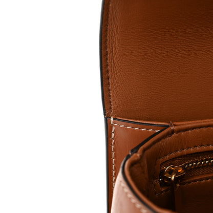 Celine Calfskin Triomphe Canvas Teen Triomphe Bag Tan 11 of 11