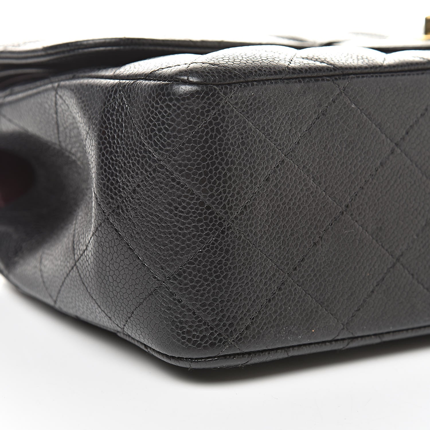Chanel Caviar Quilted Jumbo Double Flap Black 9 of 11