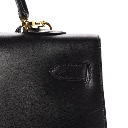 Hermes Box Kelly Sellier 35 Black 12 of 53