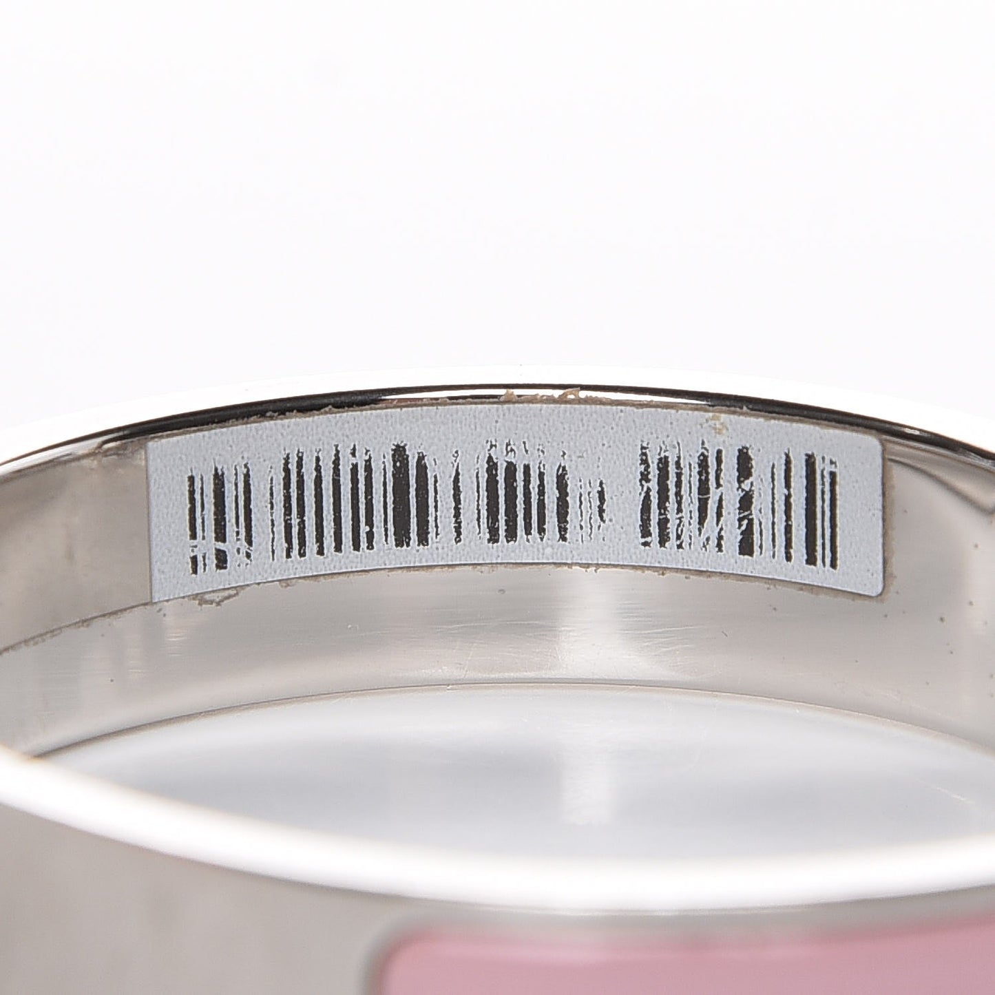 Enamel Narrow Clic Clac H Bracelet PM Rose Nacarat