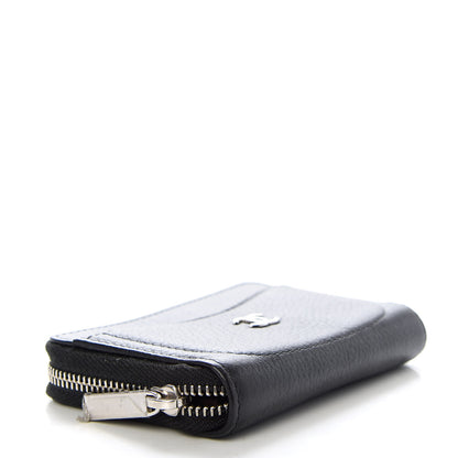 Chanel Grained Calfskin Neo Executive Zip Coin Purse Black 4 of 7