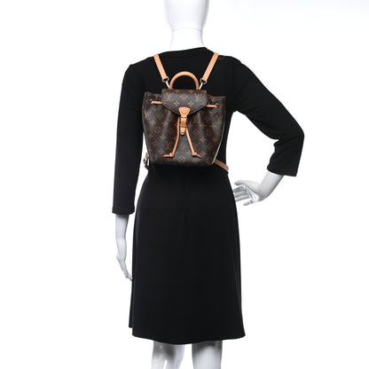 Louis Vuitton Monogram Montsouris BB Backpack Natural 2 of 10