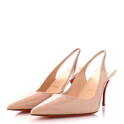 Christian Louboutin Patent Clare Sling 80 Pumps 41.5 Antoinette 4 of 10