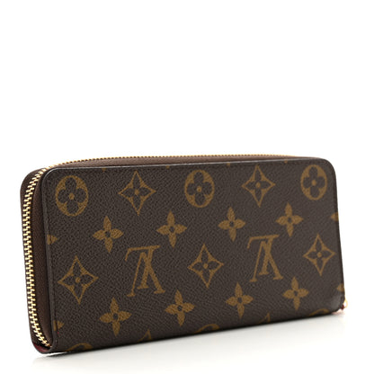 Louis Vuitton Monogram Clemence Wallet Fuchsia 3 of 7