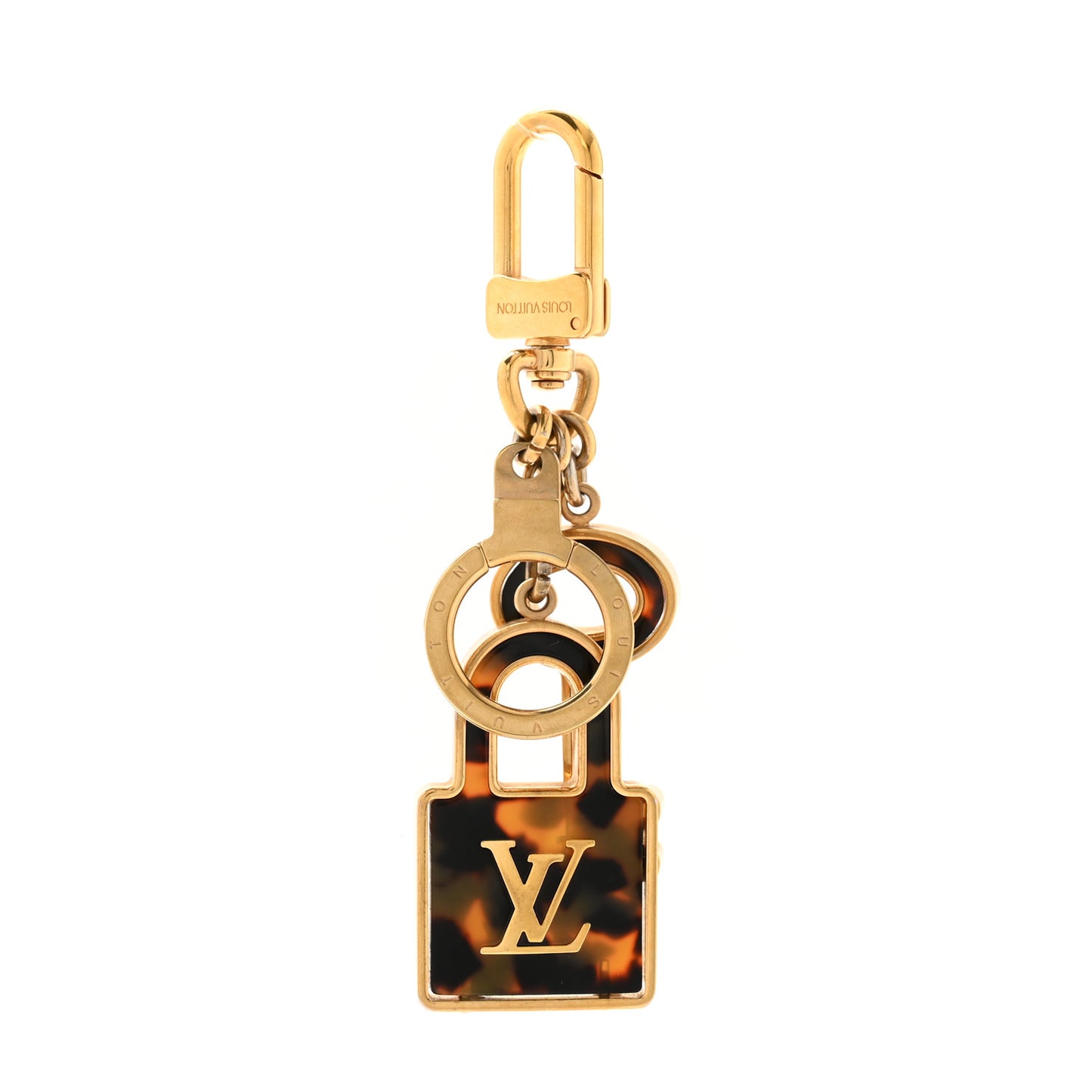 Acetate Confidence Bag Charm Key Holder