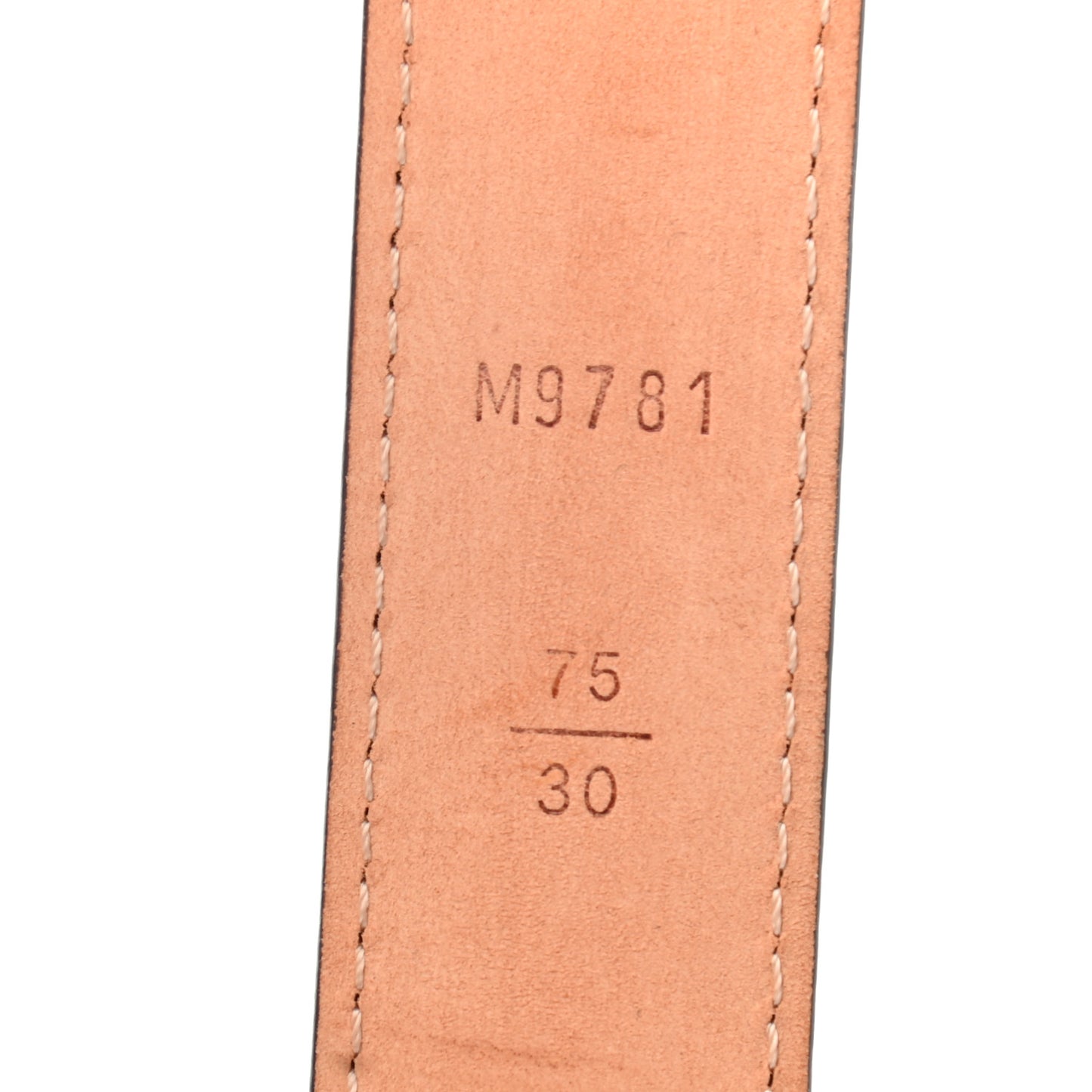 Mini Monogram 25mm LV Initiales Belt 75 30