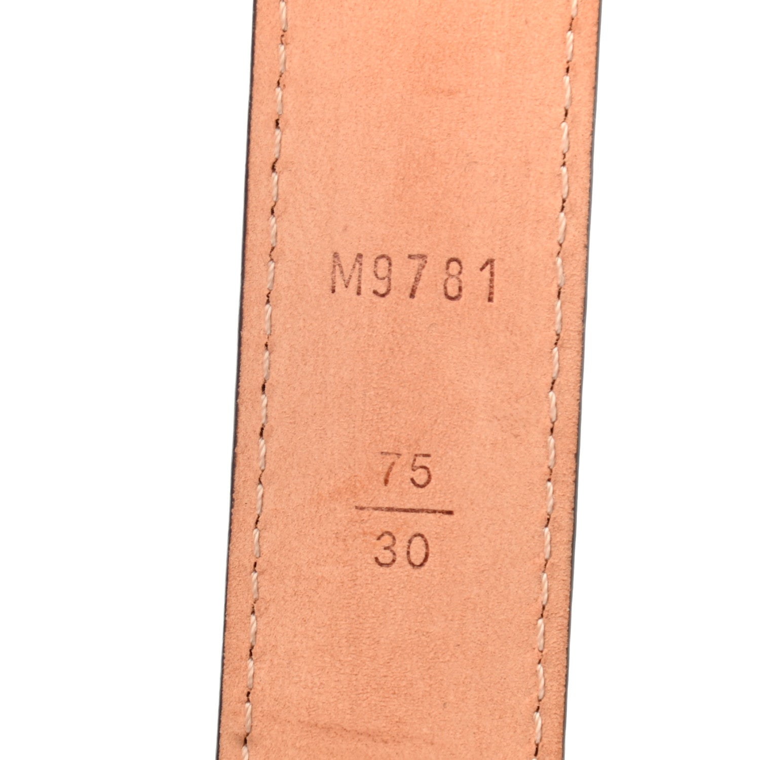 Louis Vuitton Mini Monogram 25mm LV Initiales Belt 75 30 5 of 7