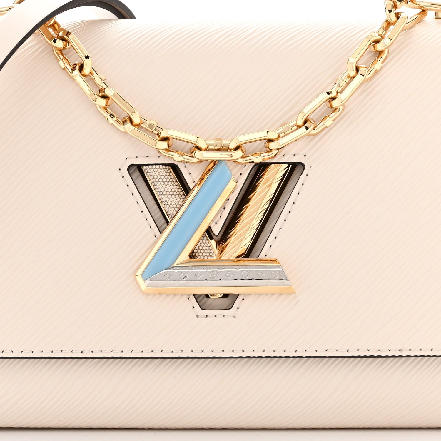 Louis Vuitton Epi Twist Shoulder Bag MM Quartz 6 of 11