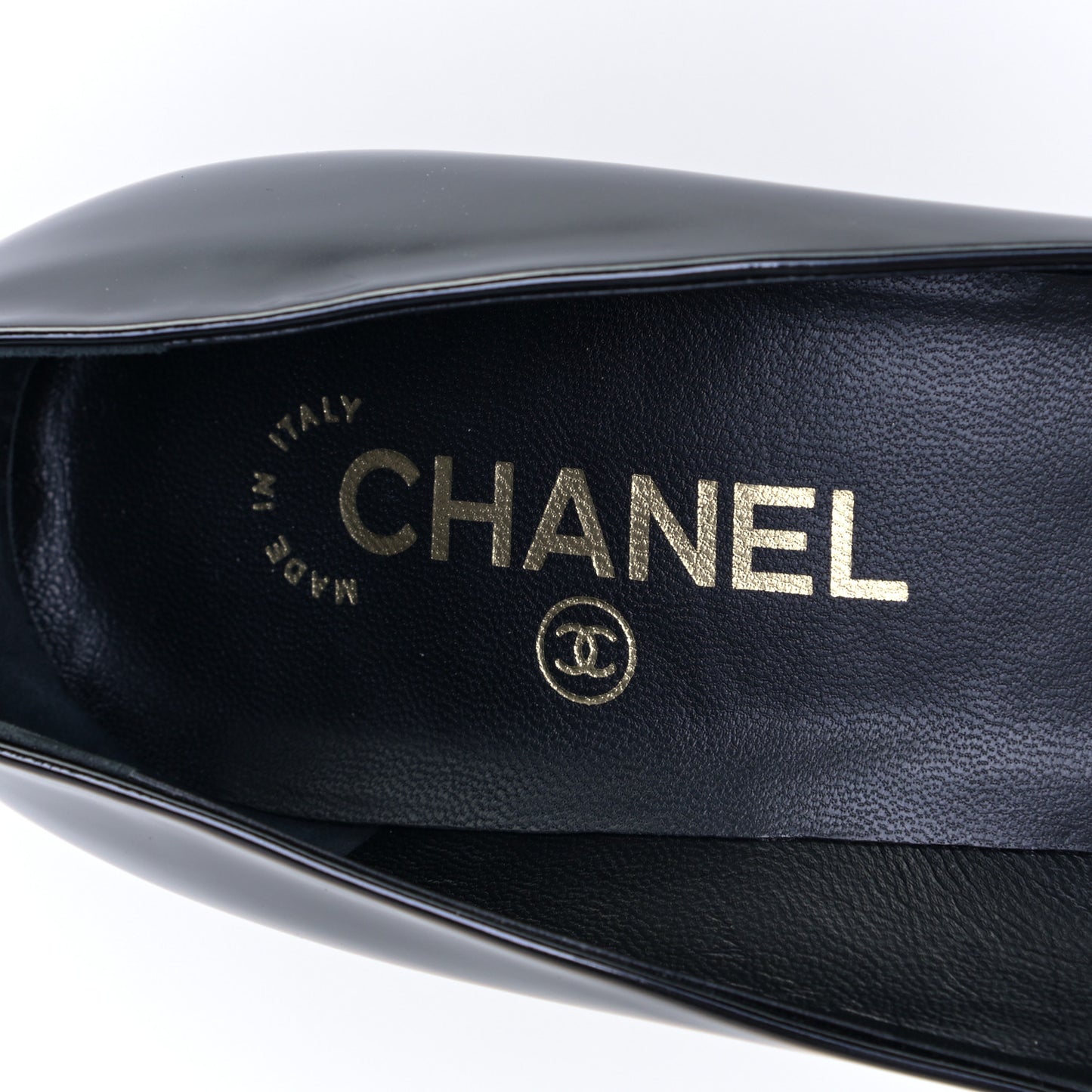 Patent Cap Toe CC Pumps 40 Black