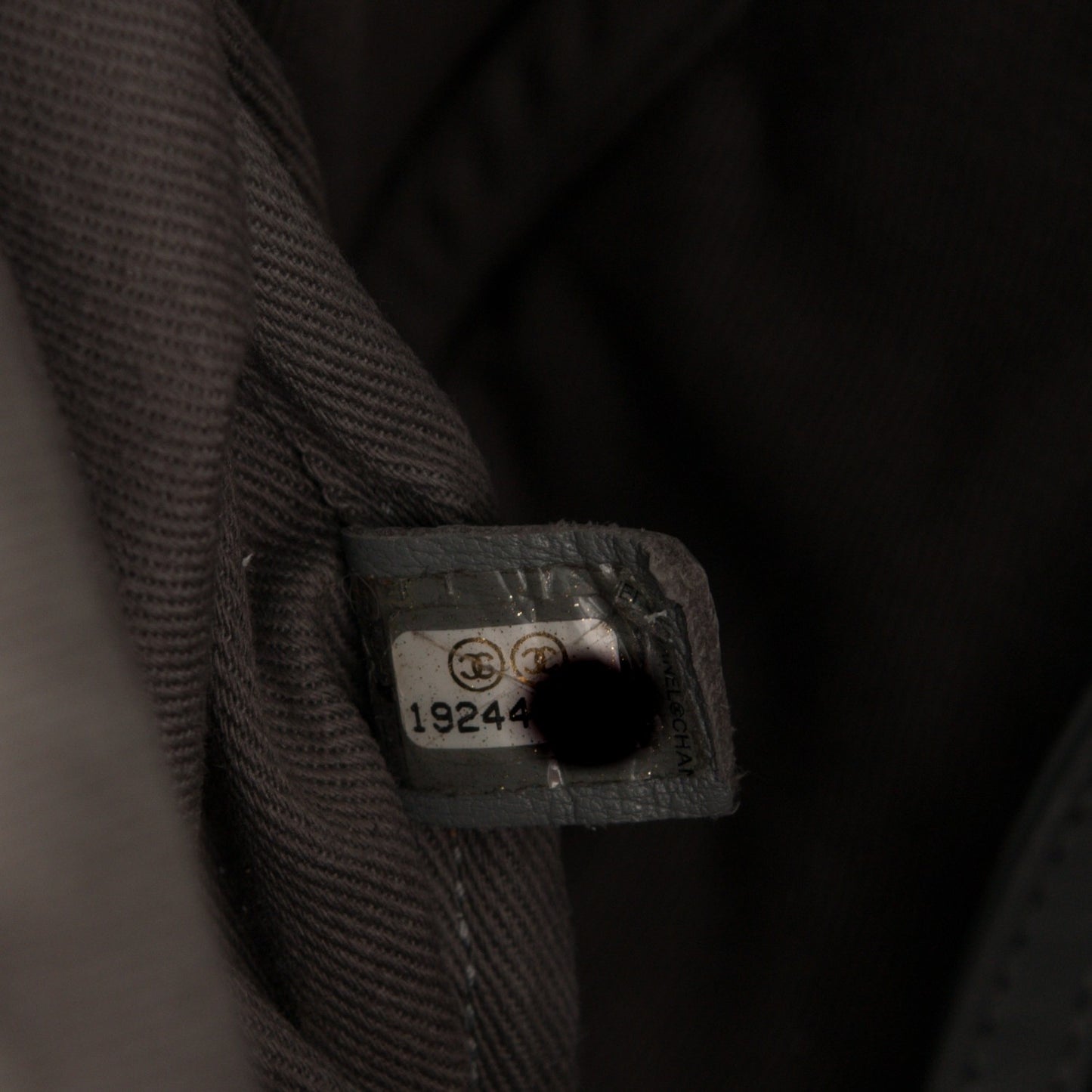 Graffiti Printed Canvas Medium Backpack Grey