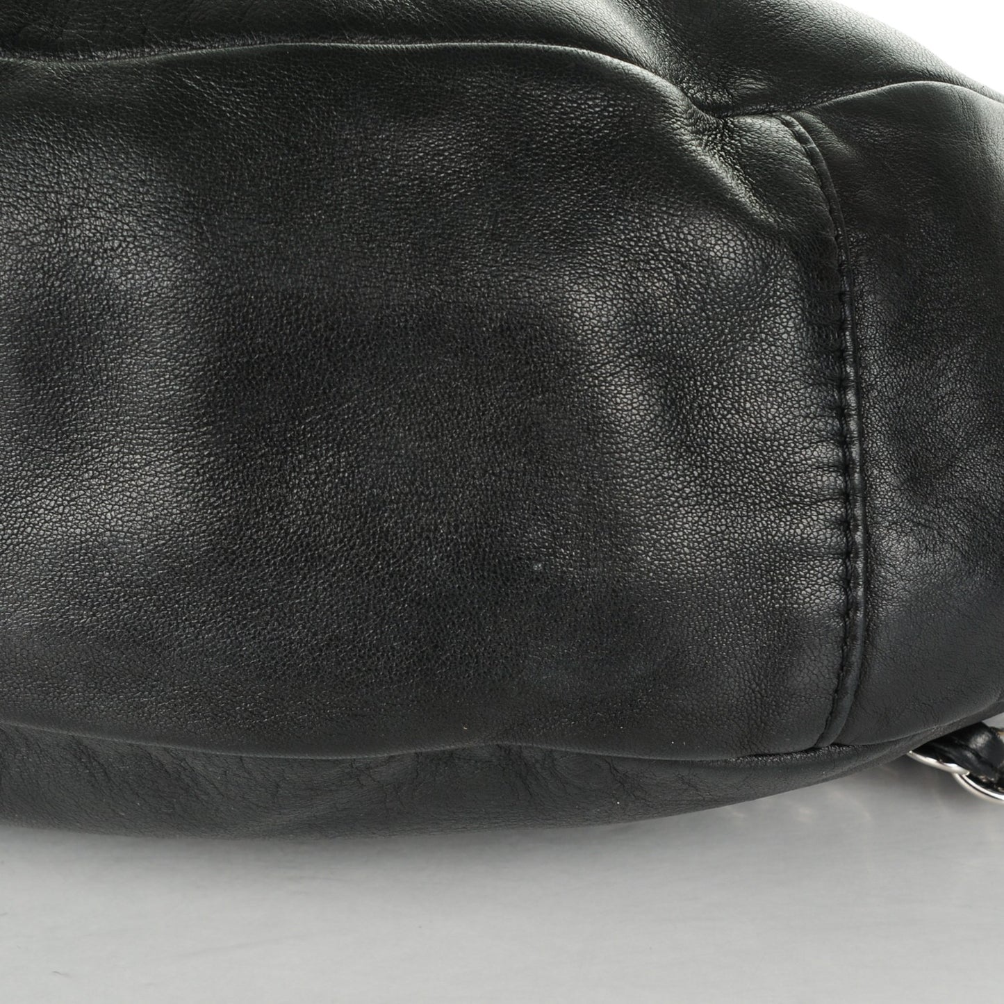 Lambskin Sensual Hobo Black