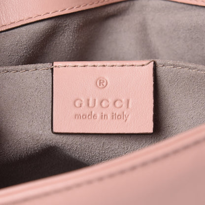 Gucci Calfskin Matelasse Mini GG Marmont Shoulder Bag Perfect Pink 6 of 12