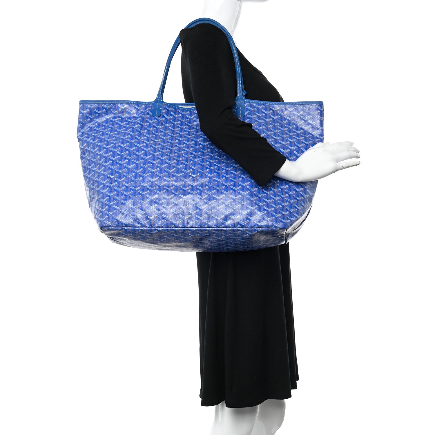 Goyard Goyardine Saint Louis GM Sky Blue 2 of 13