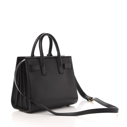 Saint Laurent Calfskin Nano Sac de Jour Black 3 of 9
