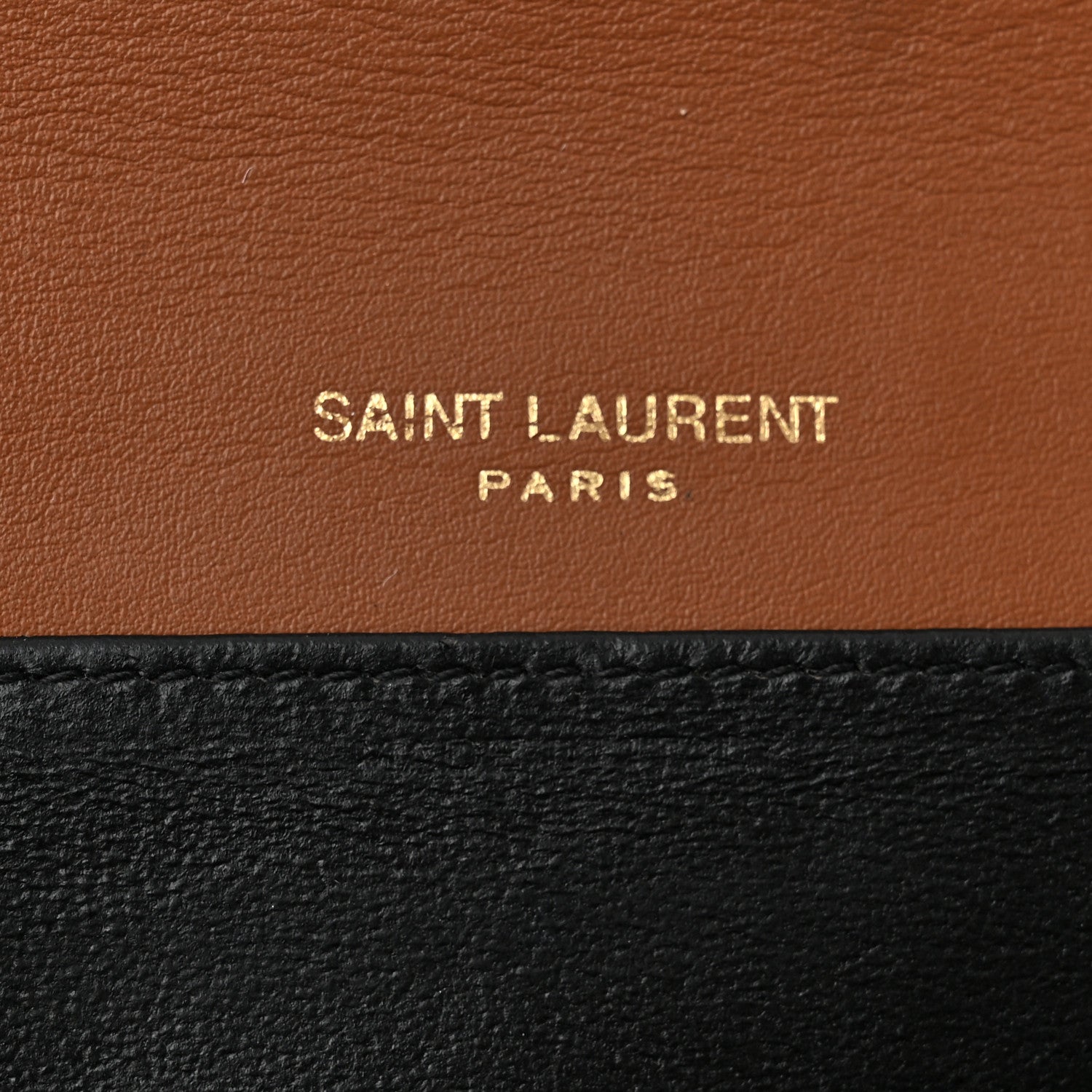 Saint Laurent Micro Raffia Monogram Uptown Chain Wallet Natural Hay Brick 7 of 10