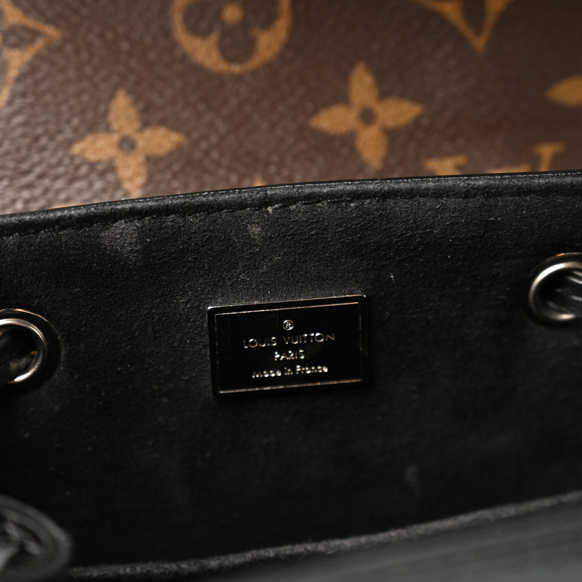 Louis Vuitton Patent Monogram Hot Springs Backpack Black 10 of 10