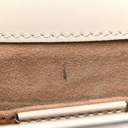 Gucci Calfskin Mini Sylvie Chain Shoulder Bag White 9 of 9