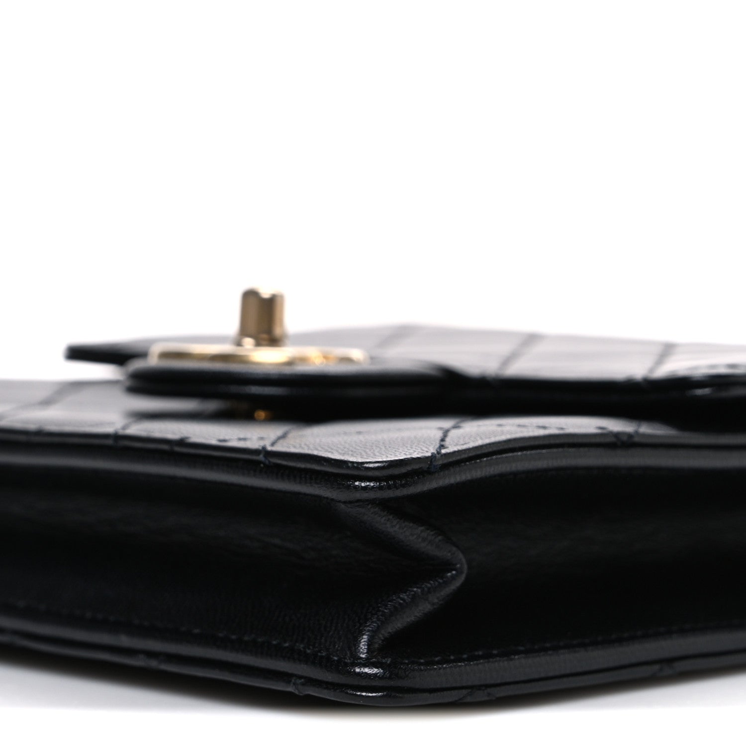 Chanel Lambskin Quilted Chic Pearls Flap Black 10 of 10