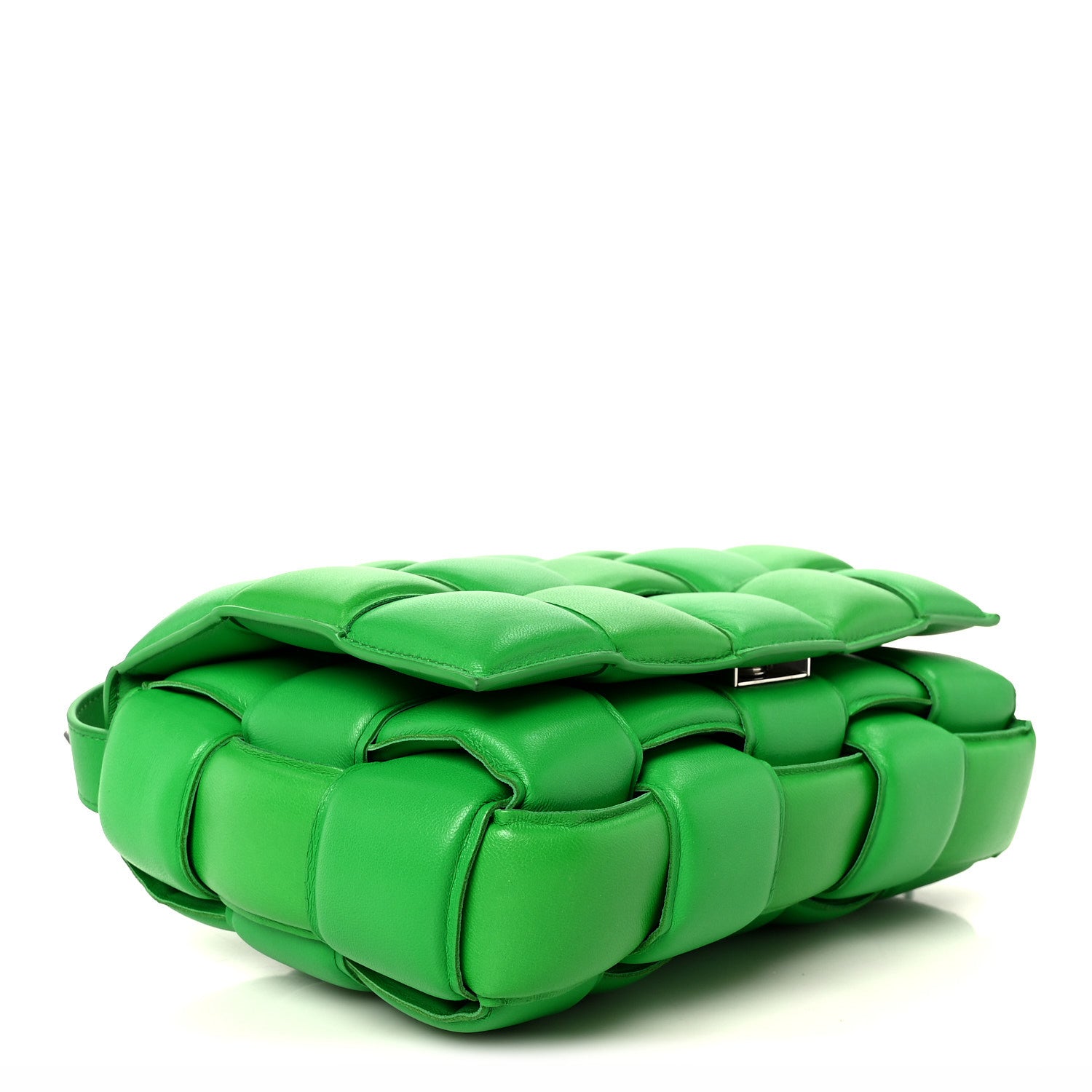 Bottega Veneta Nappa Maxi Intreccio Padded Cassette Crossbody Bag Parakeet Parakeet 4 of 12