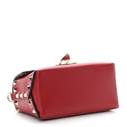 Valentino Garavani Vitello Mini Rockstud Crossbody Bag Rosso Valentino 4 of 9