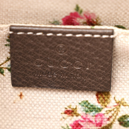 Gucci GG Supreme Monogram Web Neo Vintage Shoulder Bag Beige New Acero Crop 6 of 10