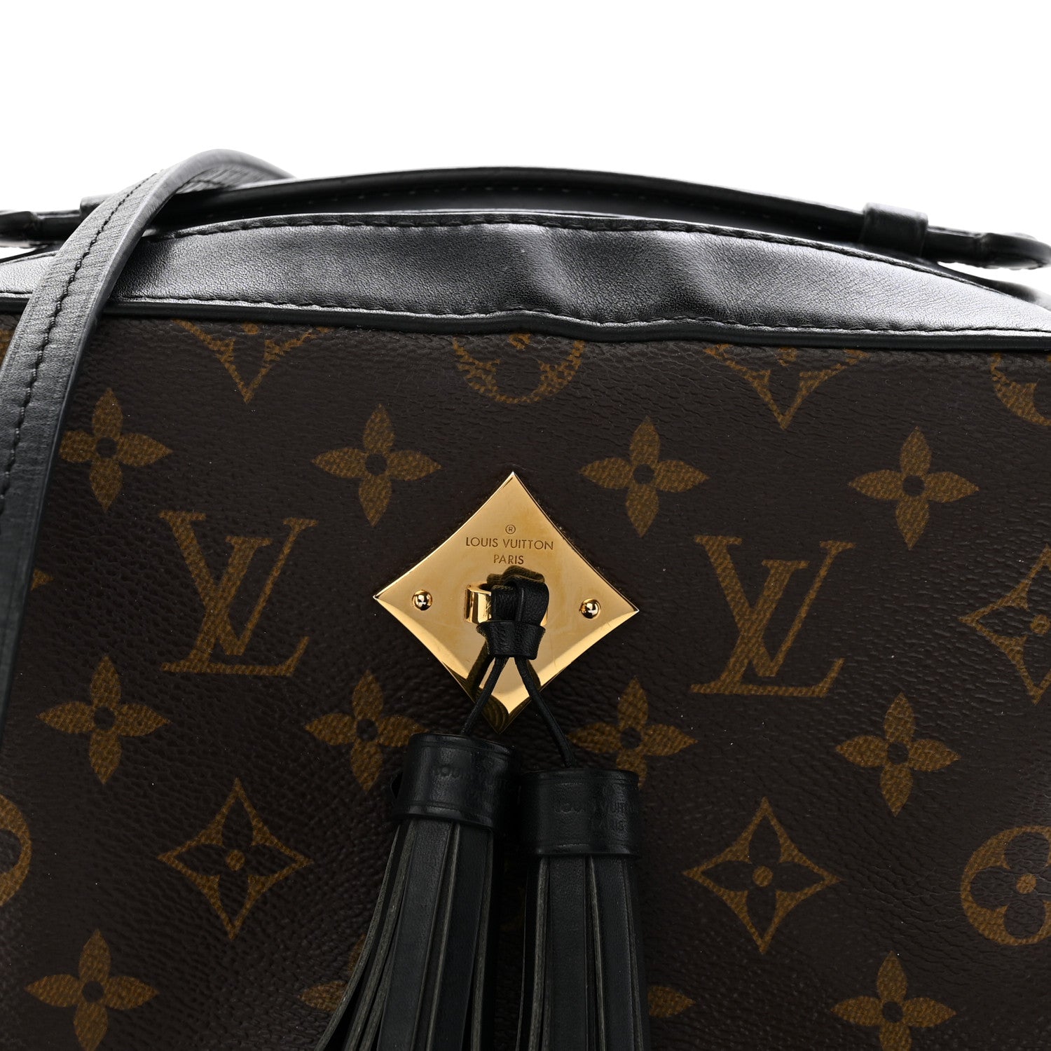 Louis Vuitton Monogram Saintonge Black 8 of 14