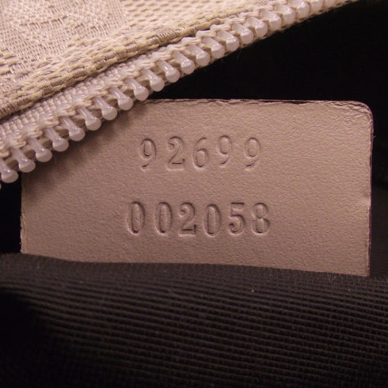 Gucci GG Monogram Beige Signature Bag 10 of 12