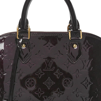 Louis Vuitton Vernis Alma PM Amarante 7 of 9