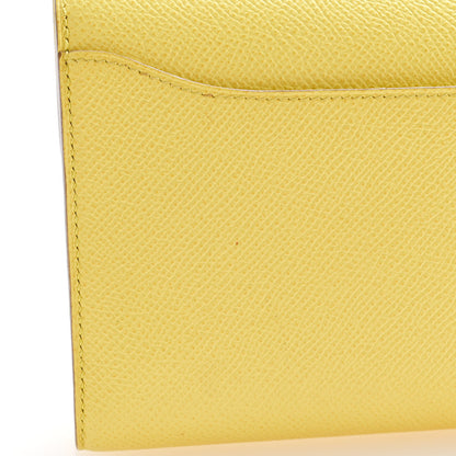 Hermes Epsom Constance Long Wallet Lime 15 of 16