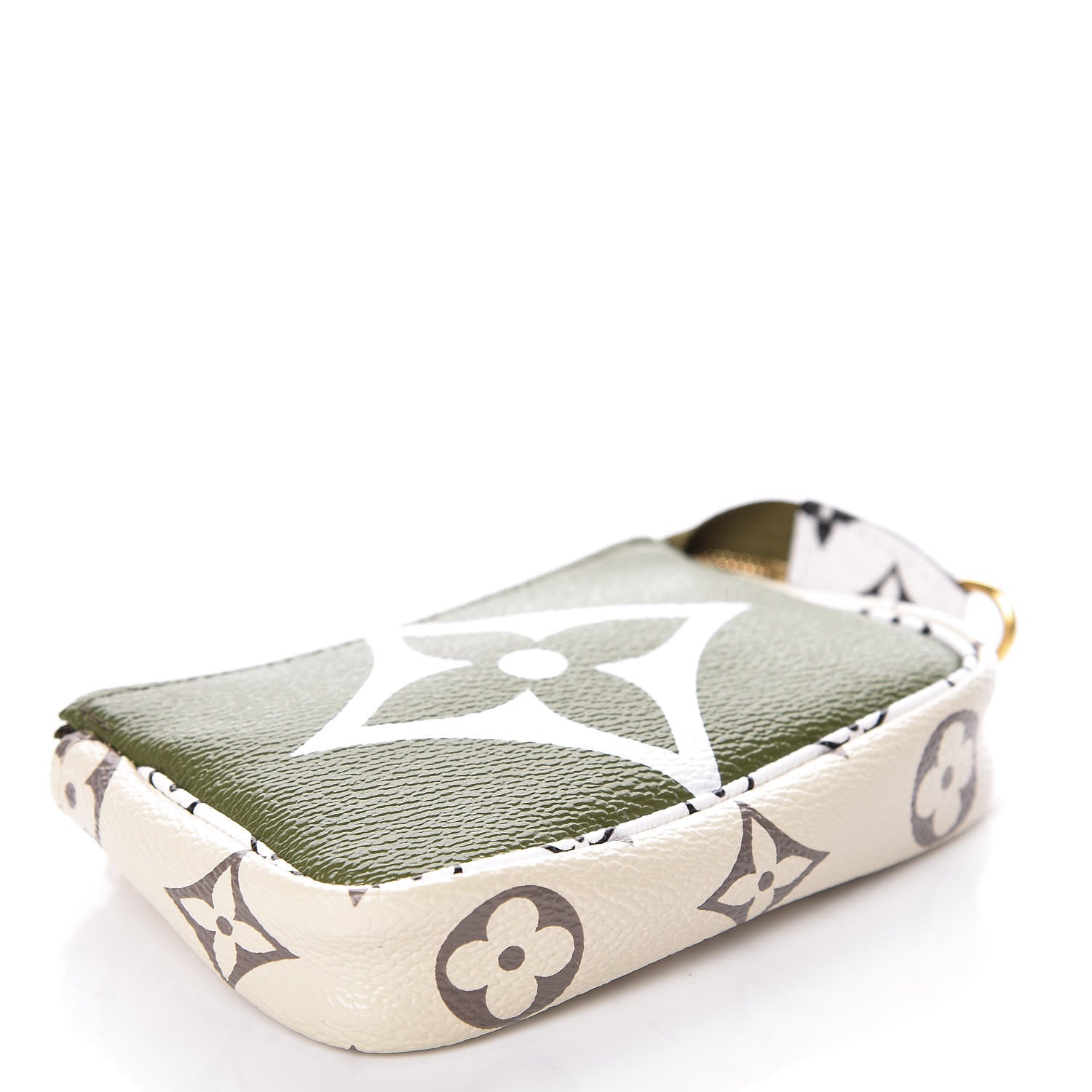 Louis Vuitton Monogram Giant Micro Pochette Accessories Kaki White 4 of 7