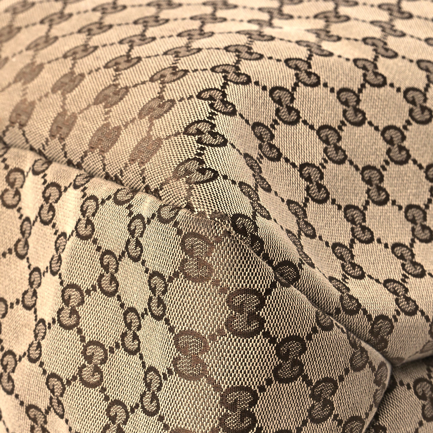 Gucci Monogram Large Horsebit Chain Hobo Dark Brown 10 of 15