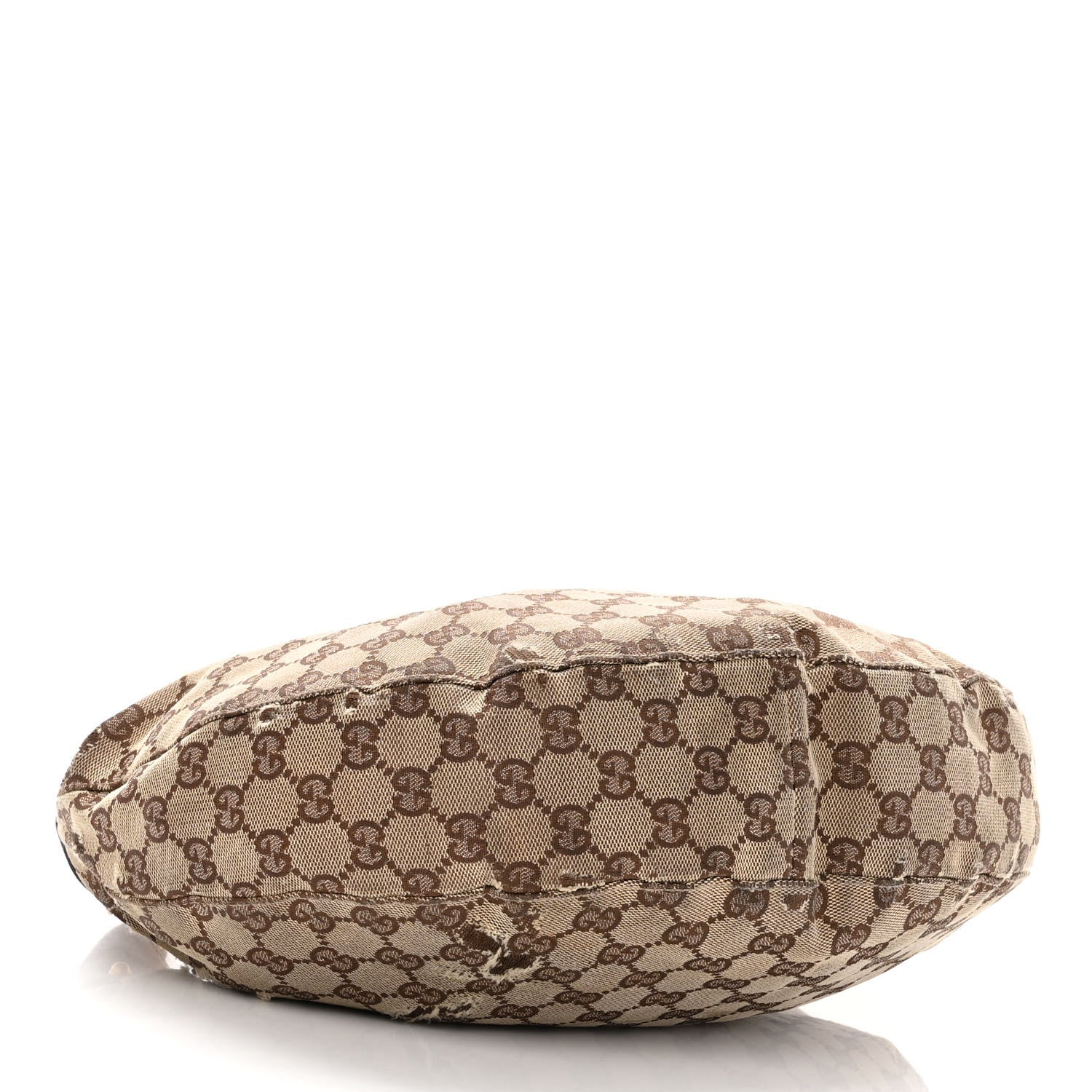 Gucci Monogram Bamboo Ring Hobo Aubergine 4 of 16